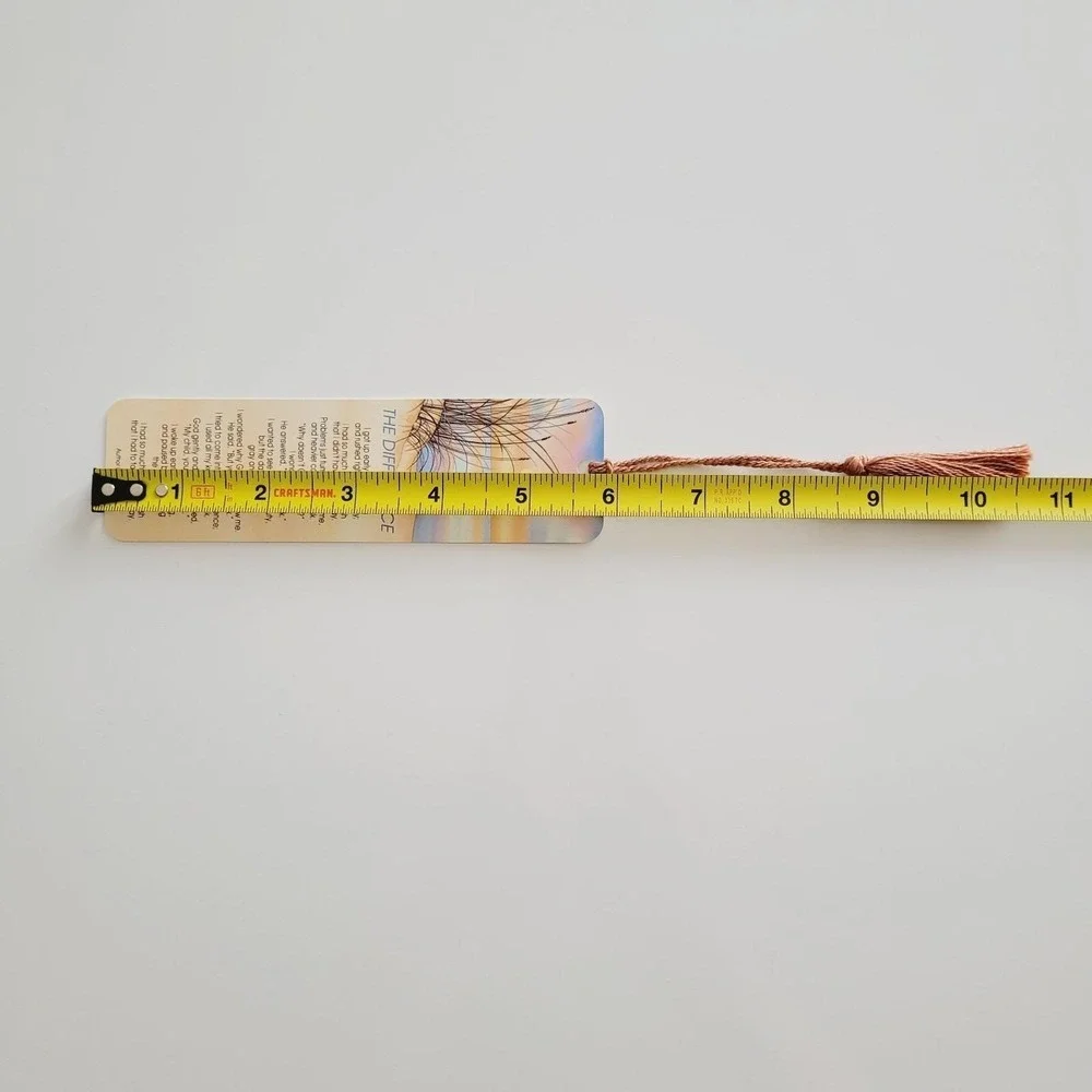 Vintage 90s Inspirations Bookmark The Difference sunset beach 1993 Artworks TG90